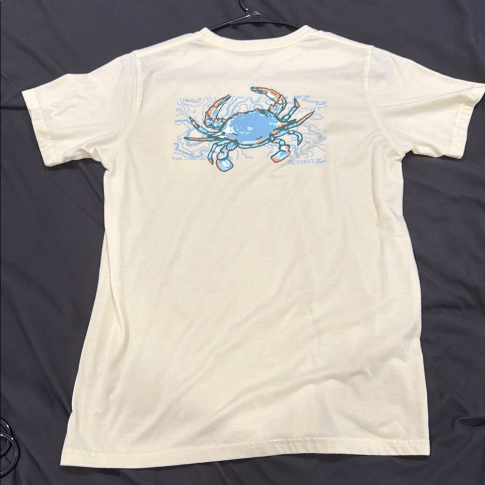 Boys Yellow Crab T-Shirt